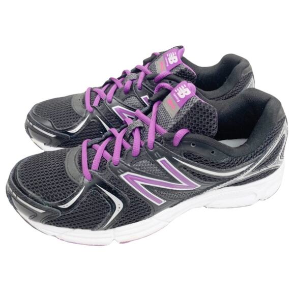 New Balance Running Course Black Purple Sneakers Sz 9.5 - Picture 3 of 9